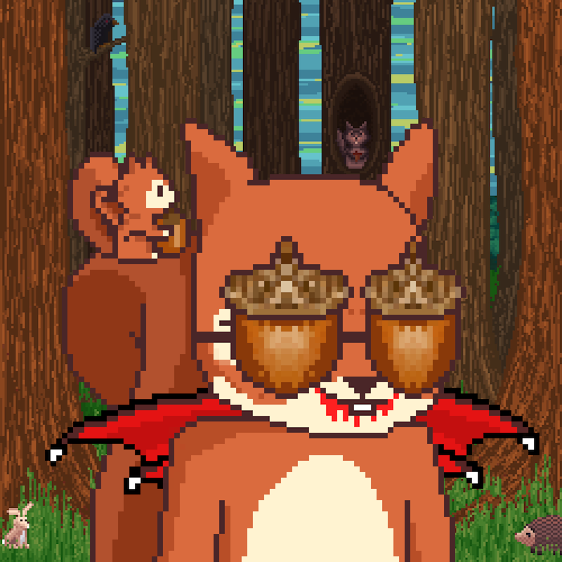 Pixel Squirrels #8421